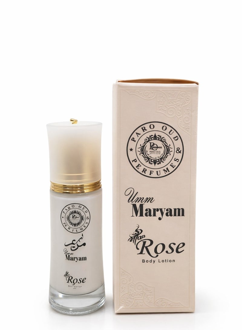 PARO OUD ACTIVE Umm Maryam Ma I Rose Body Lotion I French Rose Fragrance I Long-Lasting I for All Skin Types - Image 1