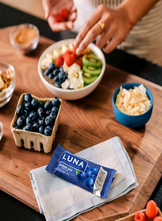 LUNA Bar - Variety Pack - 6 Flavors - Snack Bars - Non-GMO - Gluten-Free Protein Bars - Made with Organic Oats (12 Pack) - Image 3