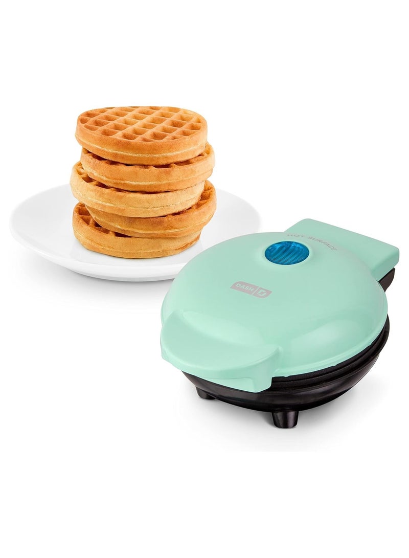 Dash DASH Mini Nonstick Waffle with Quick Heat-Up, PTFE Nonstick Surface - Perfect Mini Waffle Maker for Kids and Families, Just Add Batter - Image 2