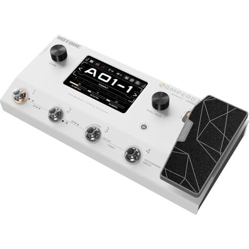 Hotone Ampero II MP-350 Guitar Effects Processor Amp Modeler Multi Effects Pedal with Cab Simulation IR Loader Touchscreen Studio Quality Audio Durable Metal Chassis Guitar Accessories - Image 2