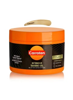 Carroten Carroten Intensive Tanning Gel SPF0  Spatula  Exceptional Rich and Instant Tanning Result  with Sesame Oil and Calendula Extract 