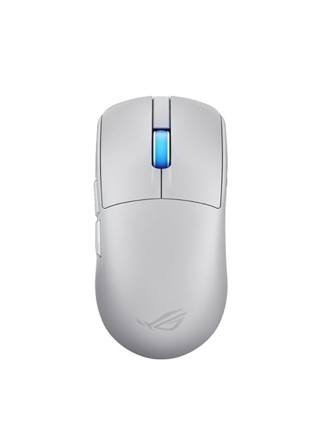 ASUS ROG Harpe II Ace Wireless Esports Gaming Mouse – 2025, Pro-Tested, Right-Handed, 48g Lightweight, Tri-Mode Connectivity, 42K DPI, 8K Polling, 101Hr Battery, Web-Based Tool, PC/Mac Support - White - Image 1