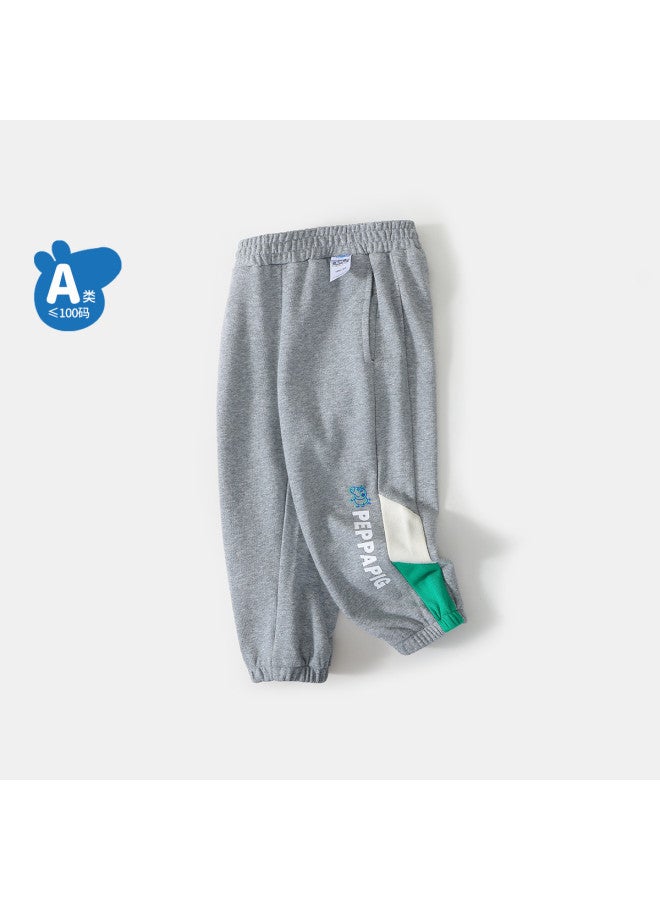 peppa Pig Spring Kids' Comfortable Windproof Elastic Cuff Pants - Image 3