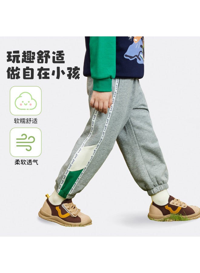 peppa Pig Spring Kids' Comfortable Windproof Elastic Cuff Pants - Image 2