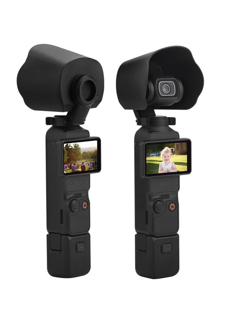 Generic - Camera Lens Hood For DJI Osmo Pocket 3 Anti-Glare Lens Sun Hood/Osmo Pocket 3 Camera Accessories - Image 1