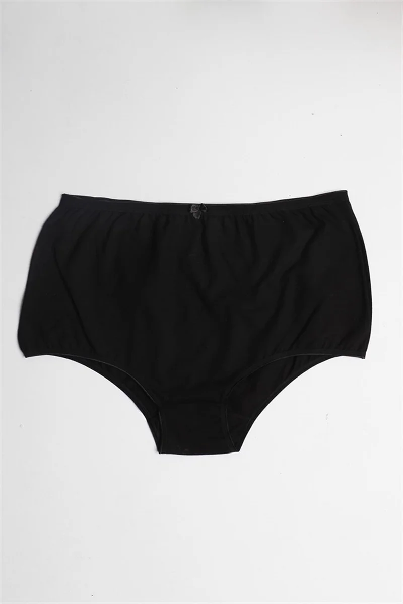 Baykar Women's Plus Size Panties 3 Piece Set 8807 Black