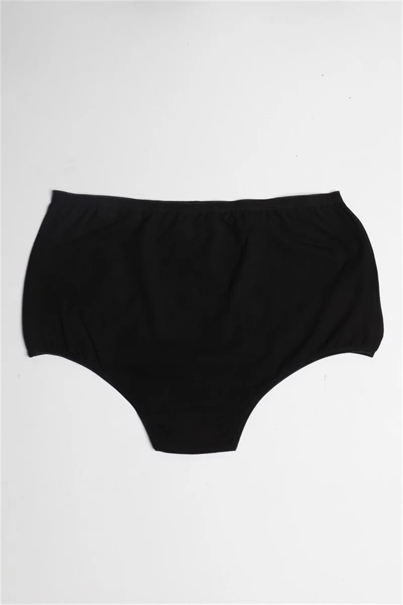 Baykar Women's Plus Size Panties 3 Piece Set 8807 Black
