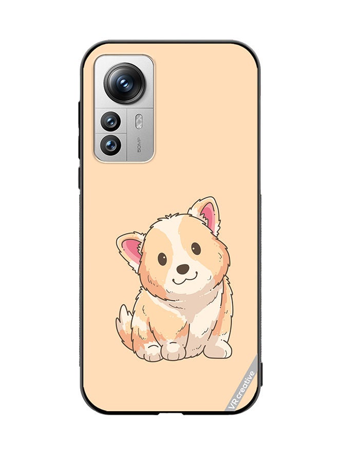 VR CREATIVE Protective Case Cover For Xiaomi 12 Pro Cute Puppies Design Multicolour - Image 1