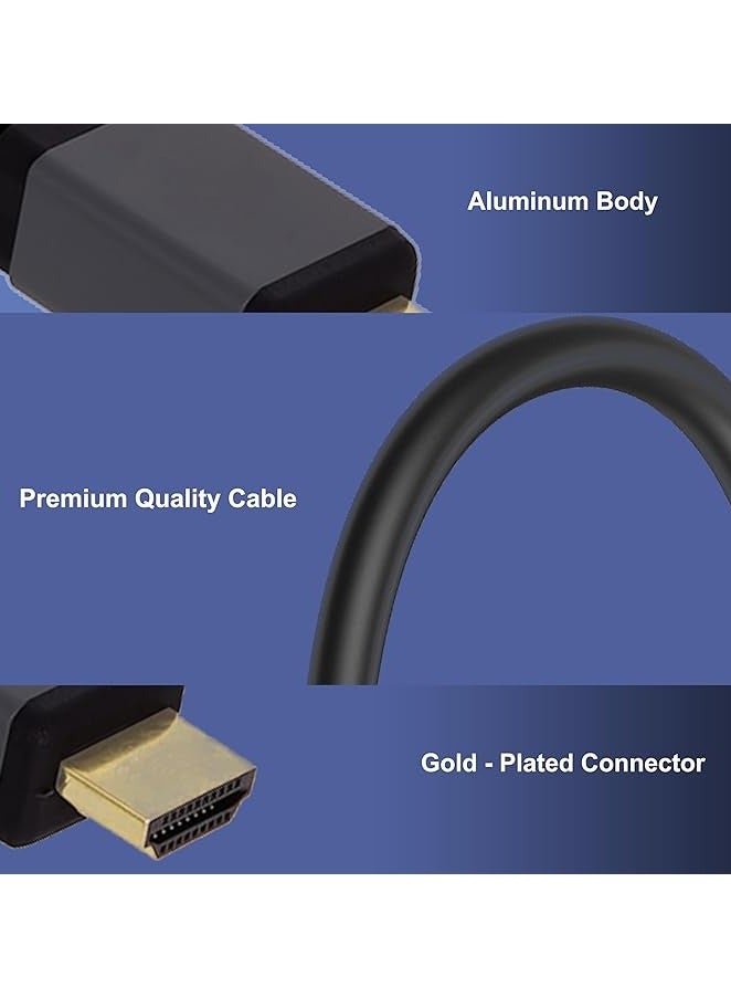 Mowsil 4K HDMI Cable 2.0 1.8 Mtr, 4K@60Hz HDMI 2.0 18Gbps High-Speed HDMI to HDMI Video Ultra HD Compatible with MacBook Pro TV Switch Xbox PS5 PC Laptop - Image 2