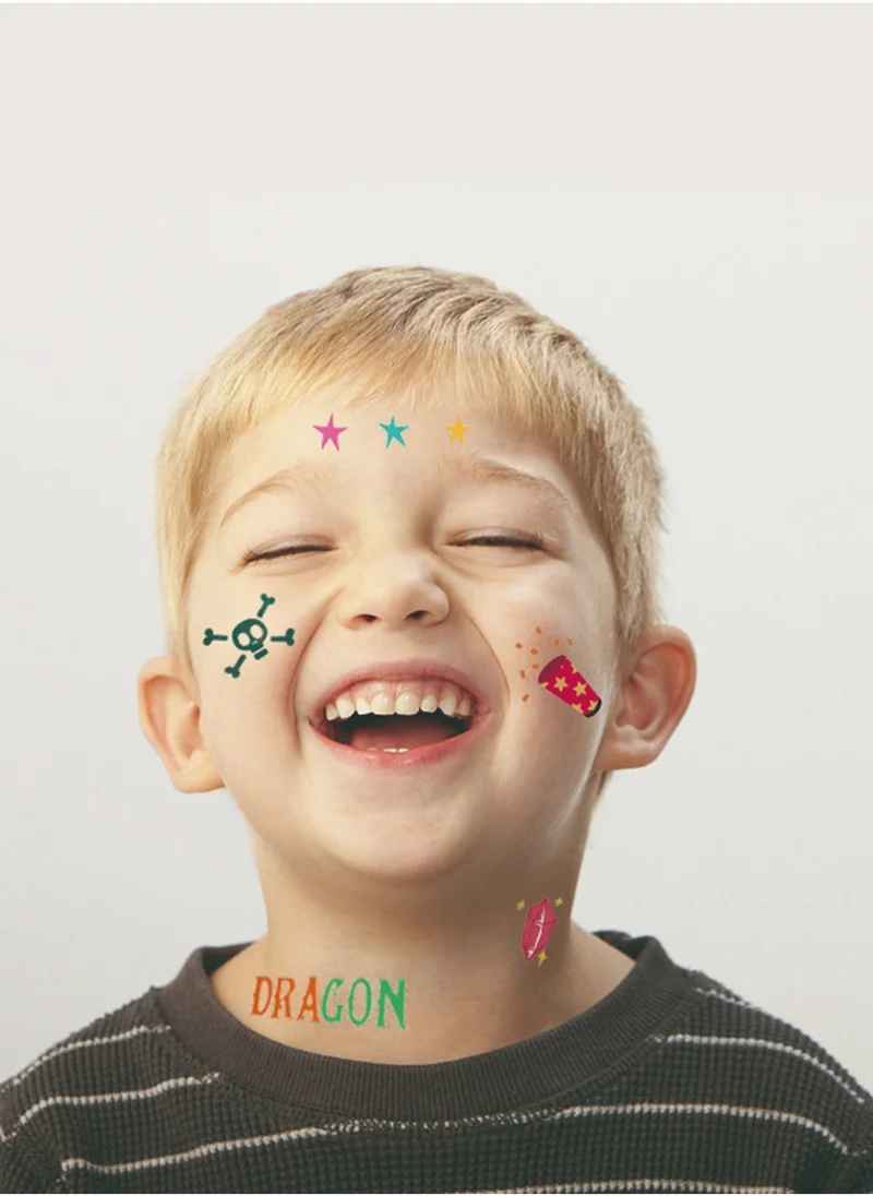 ألعاب أندرو Temporary Tattoos Pirates