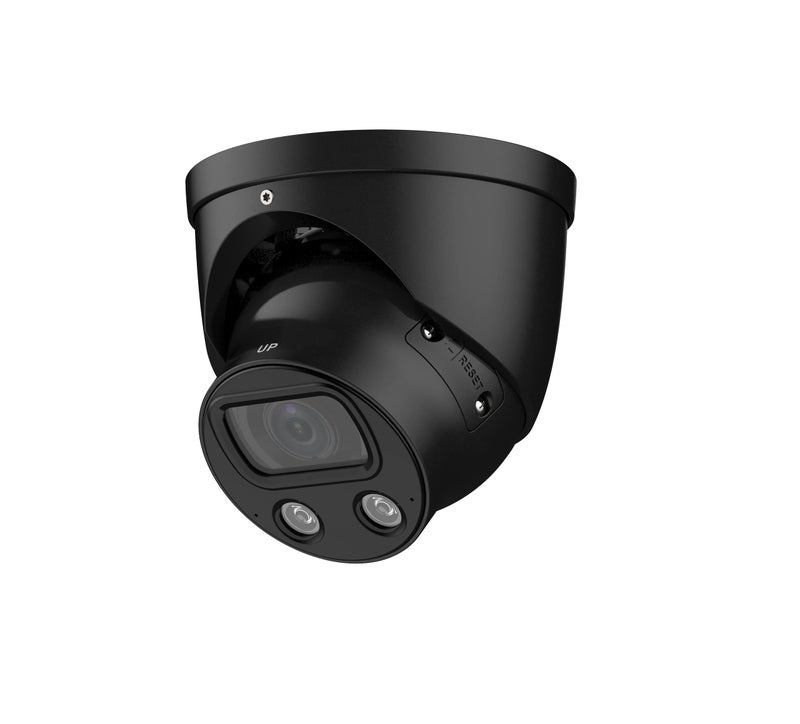 EmpireTech Surveillance Security Cameras 4K FullColor Ultra Low Light 8MP 112 CMOS Smart AI Turret IP Camera 112 CMOSBuiltin MicSMD 30PoE and ePoEIPCColor4KT 28mmBlack