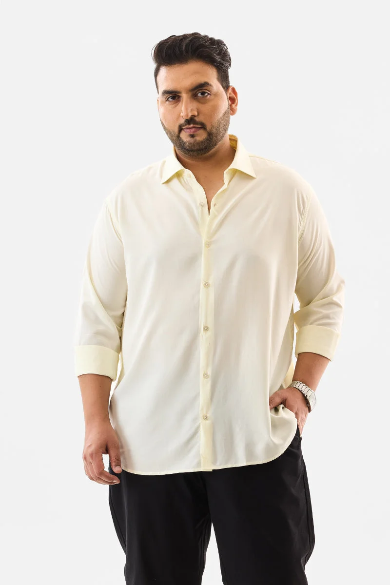 SNITCH قميص مقاس كبير فيسكوز % بقصة عادية