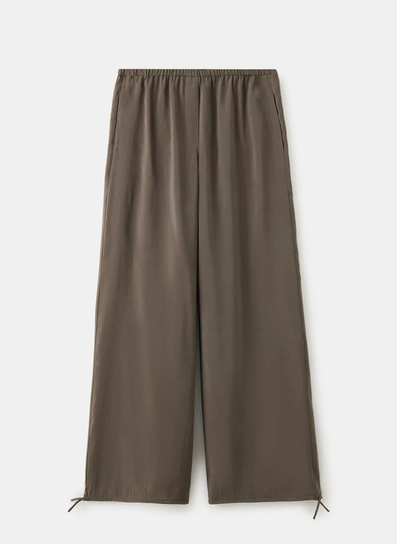 مانجو Elastic Waist Harem Pants