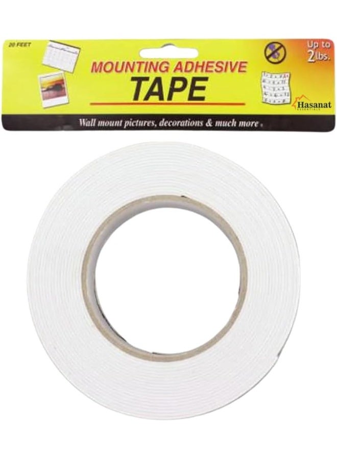 HASANAT ESSENTIALS Essentials Double-Sided Adhesive Foam Tape â€“ Strong Hold for Art, Crafts, and Decoration - Image 1
