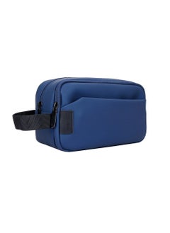GREEN LION Urban Travel Pouch / Perfect for Home & Travel / Strong Bearing Capacity / Fits More Accessories / Reinforced Handle / Cable Organizer / Multi Ports / Double Polyester - Blue  - Image 1
