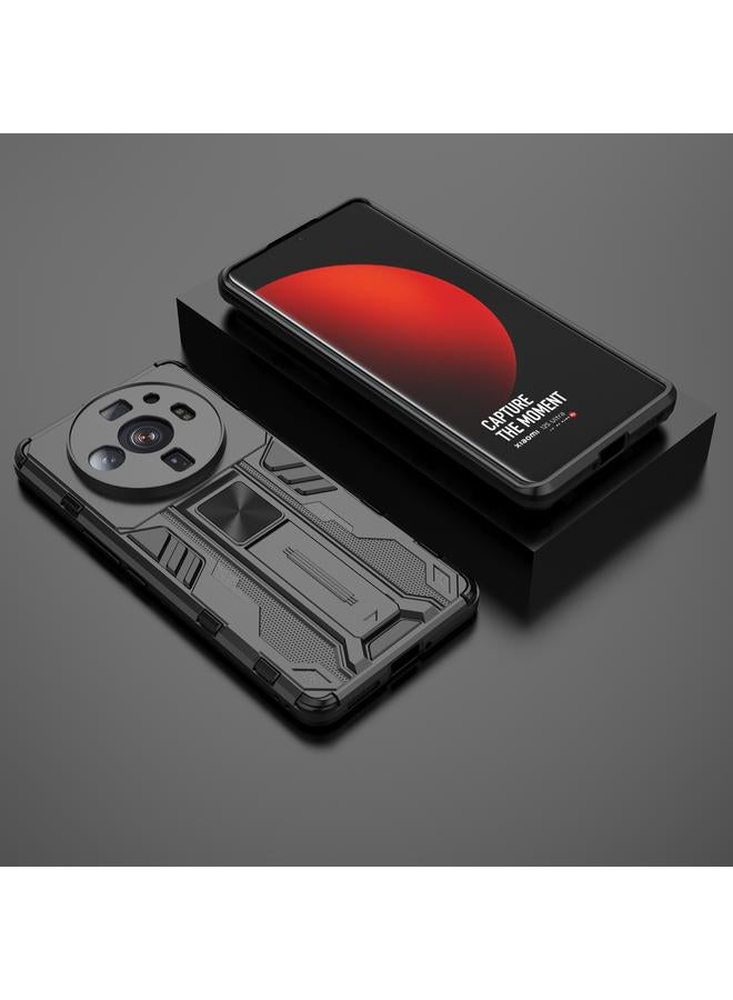 إيروريكس جراب لهاتف Xiaomi 12S Ultra Supersonic PC + جراب هاتف واقي مقاوم للصدمات من مادة TPU مع حامل - Image 5