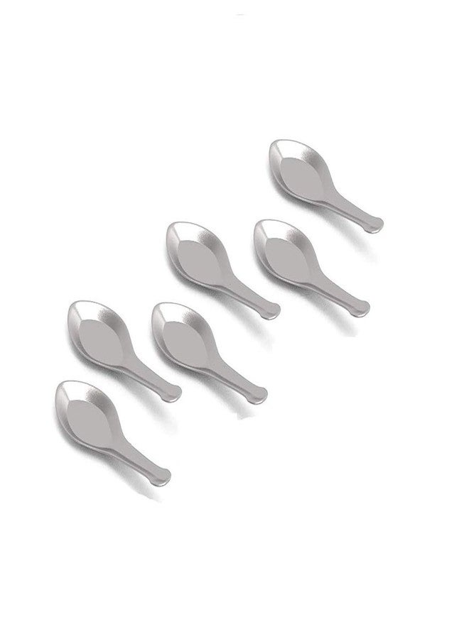 SRIYUG Stainless Steel Mini Spoon for Tea Coffee Spice Box Tableware Steel 12 Piece Masala Set for Home Kitchen Spice Box Spoon 3 Inch Long - Image 3