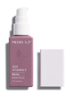 Medix 5.5 Medix 20% Vitamin F Booster Skin Care Gel ; Concentrated Vitamin F Oil + Vitamin E Enhancing Drops To Protect Skin Barrier Promote Healthy Skin & Reduce Look Of Crepey Skin + Sagging 1.7 Fl Oz  - Image 1
