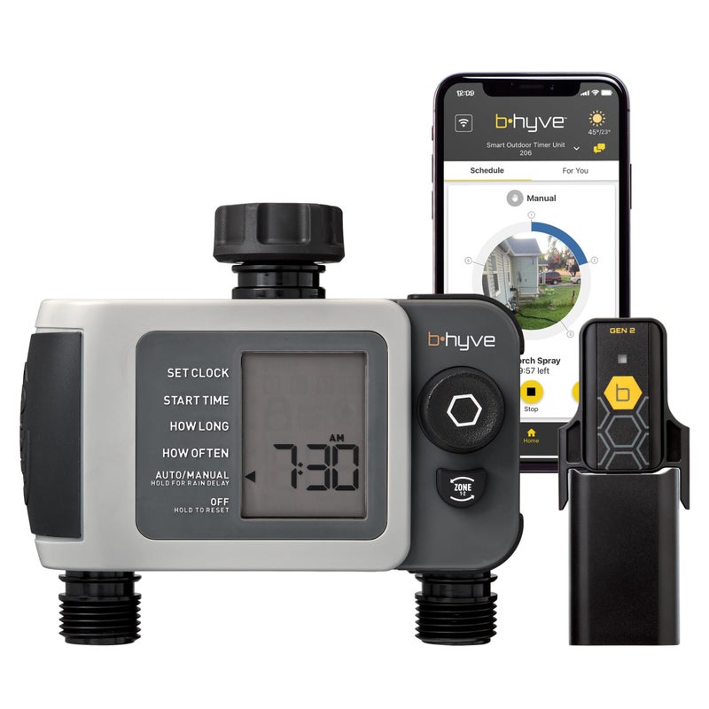 Orbit 24637 B-hyve XD 2-Port Smart Hose Watering Timer with Wi-Fi Hub - Image 1