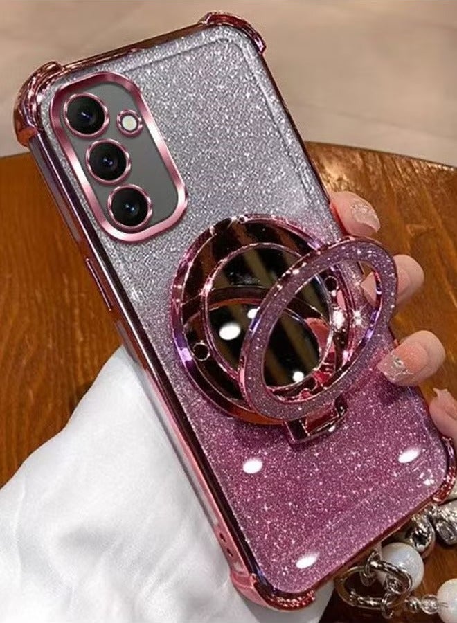 جراب واقٍ لامع مطلي بالكهرباء مناسب لهاتف Samsung Galaxy A56 - Image 2