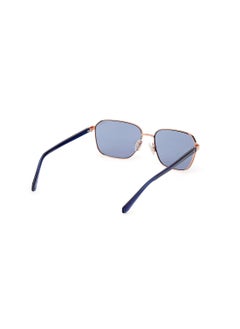 GUESS Men's UV Protection Rectangular Shape Sunglasses - GU0011728V59 - Lens Size: 59 Mm - Shiny Rose Gold  - Image 5