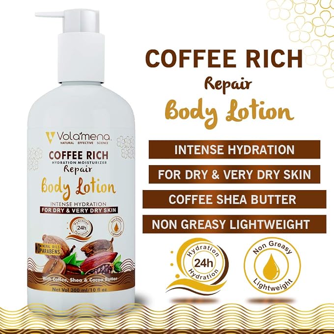 VOLAMENA WITH DEVICE body lotions (Coffee rich body lotion) - Image 2