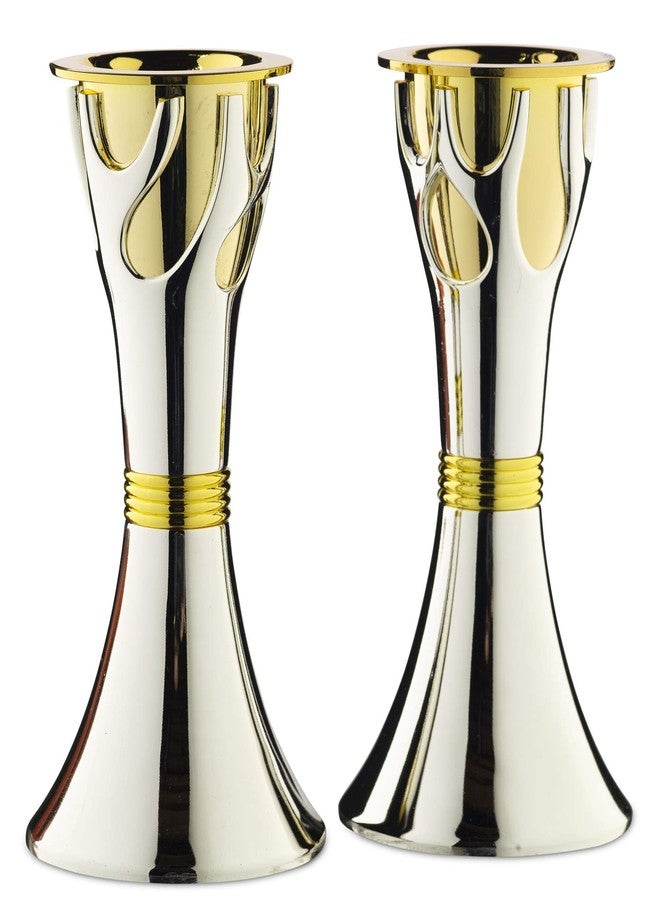 Rite Lite Tree of Life™ Luxury Candlestick Set Beautiful Shabbat Candle holder 4" - Image 1