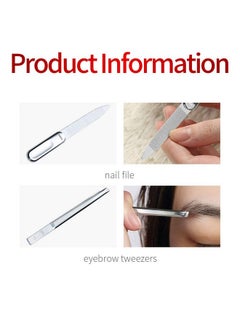 Three Seven (777) World No. 1. Three Seven (777) Travel Manicure Grooming Kit Nail Clipper Set (7 PCs, TS-4112C), MADE IN KOREA, SINCE 1975.  - Image 3