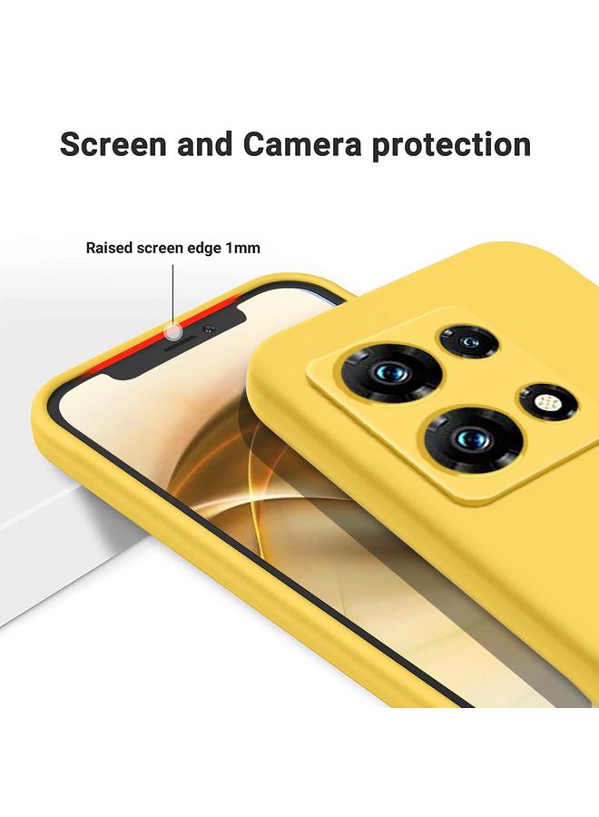 Zaboon Case For Infinix Note 30 Pro Pure Color Liquid Silicone Shockproof Phone Case - Image 3