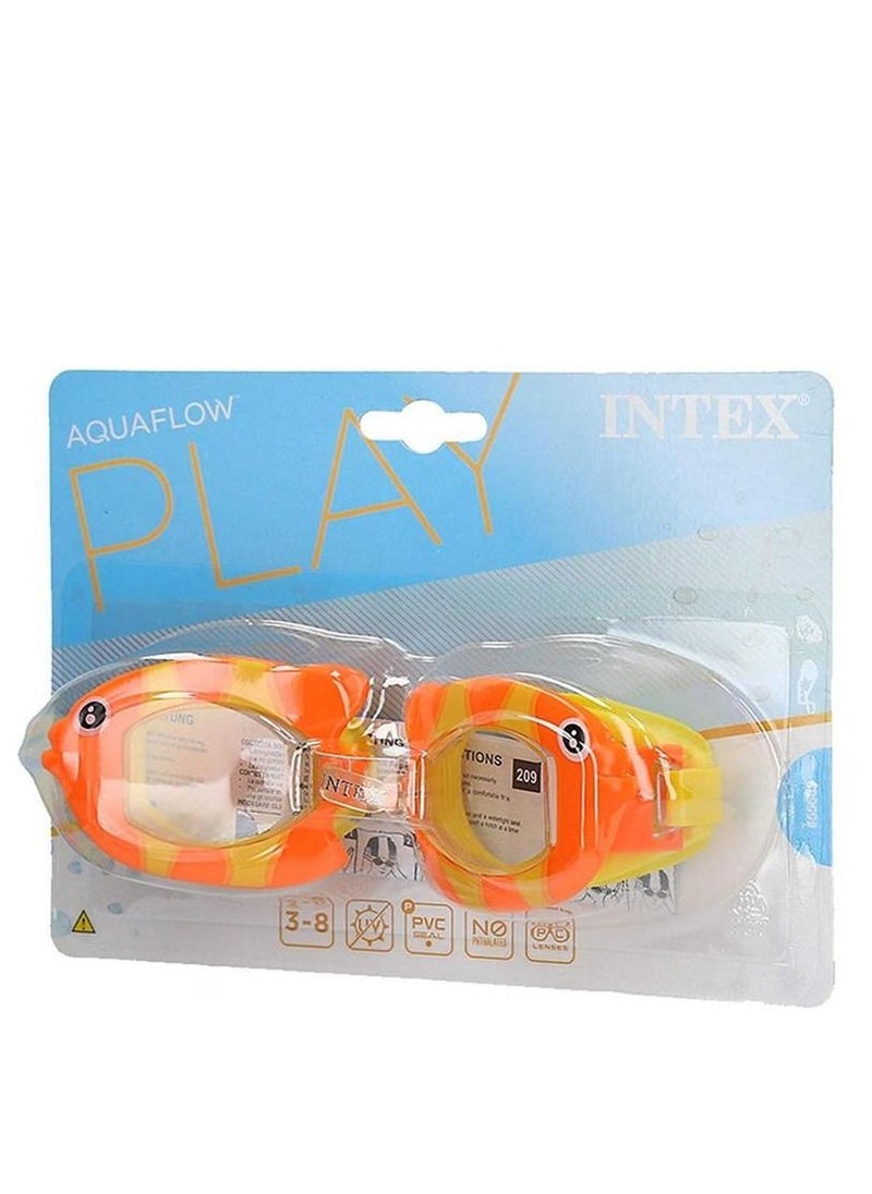 INTEX 55603-Fun Swimming Goggles For Kids,  Flatfish  - Image 4