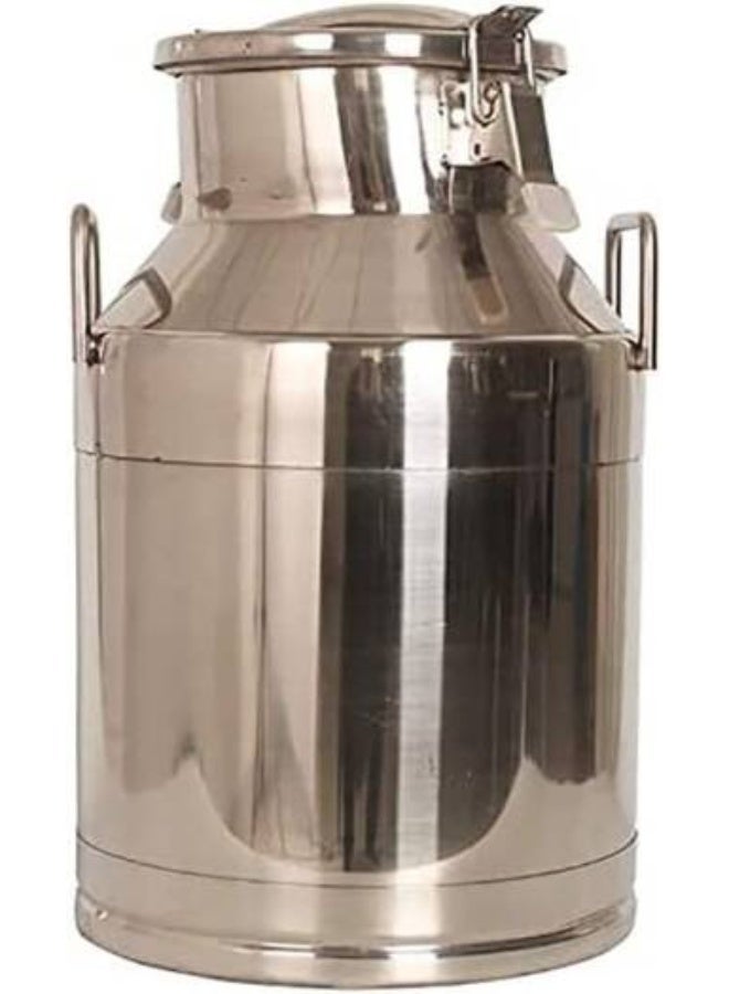 Stainless Steel Milk Container, 25 Liter Capacity - Image 2
