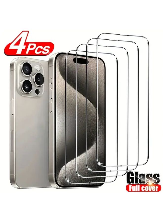 Transparent Tempered Glass Screen Protector For iPhone 11 Pro Max HD Scratch Resistant - Image 1