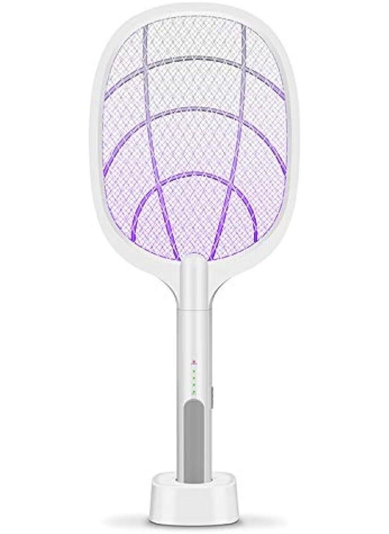 2 In1 USB Rechargeable Electric Swatter White - pzsku/Z265FFE880E044E093E31Z/45/_/1736594951/95f57a4d-f93a-4097-b228-707316d01050