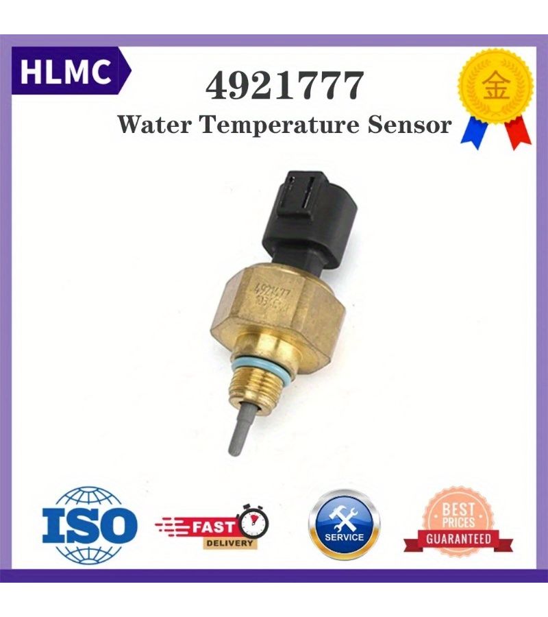 EC360 Excavator Water Temperature Sensor 4921777 Compatible With Cummins Engine General Quality New - Image 1