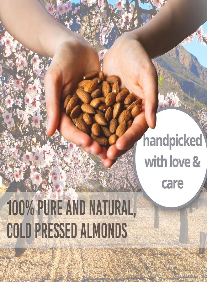 Essentially KateS Sweet Almond Oil 16 fl oz (Glass Bottle)- 100% Pure and Natural, Hexane Free - Skin, Hair, Body - Massage Oil - Image 3