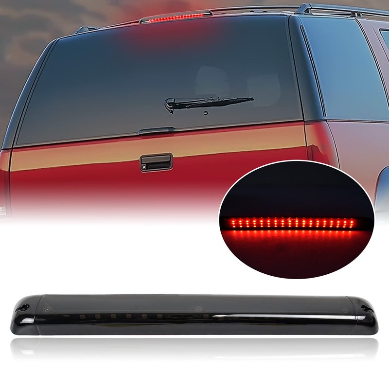 ضوء الفرامل الثالث LED من KEWISAUTO لسيارات شيفروليه وجي إم سي، ضوء توقف مركزي مرتفع خلفي لسيارات 9299 سوبربان ويوكون بلازر 9405 تاهو 9599 جيمي 9401 هامر H2 0309 ملحقات
