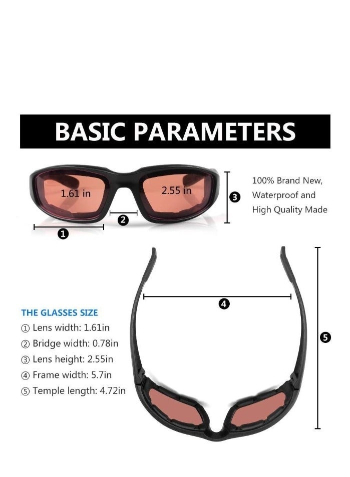 سيوسي نظارات الدراجات في الهواء الطلق نظارات واقية متعددة الوظائف 3 ألوان قابلة للاستبدال مناسبة لركوب الدراجات والأنشطة في الهواء الطلق - Image 2