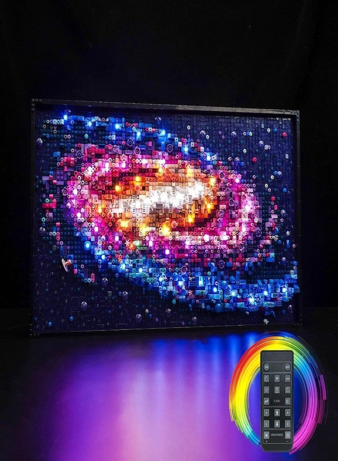 LocoLee LED Light Kit for Lego 31212 The Milky Way Galaxy, RC Creative Lighting Set, Compatible with Lego 31212 The Milky Way Galaxy Set - Image 2