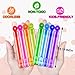 Leetous Bulk Neon Mini Bubbles Party Favors for Kids 100 Pack Small Easter Non Candy Treat Goodie Bag Stuffers Fillers Toys Gifts Bulk for Toddler Classroom Carnival Prize Game for Birthday Parade Throw - Image 4