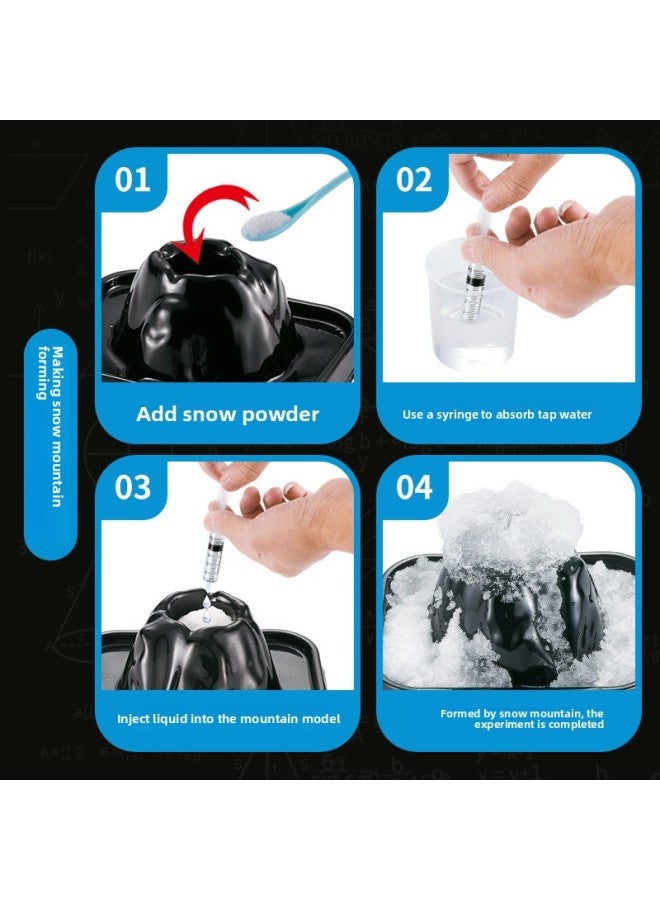 Volcanic Eruption Science Experimental Toys For Primary School Students Handmade DIY Science Small Making Volcanic Eruption 2 In 1 Set-Color:Open Window Gift Box Edition (Volcanic Eruption Gem Digging) - Image 5