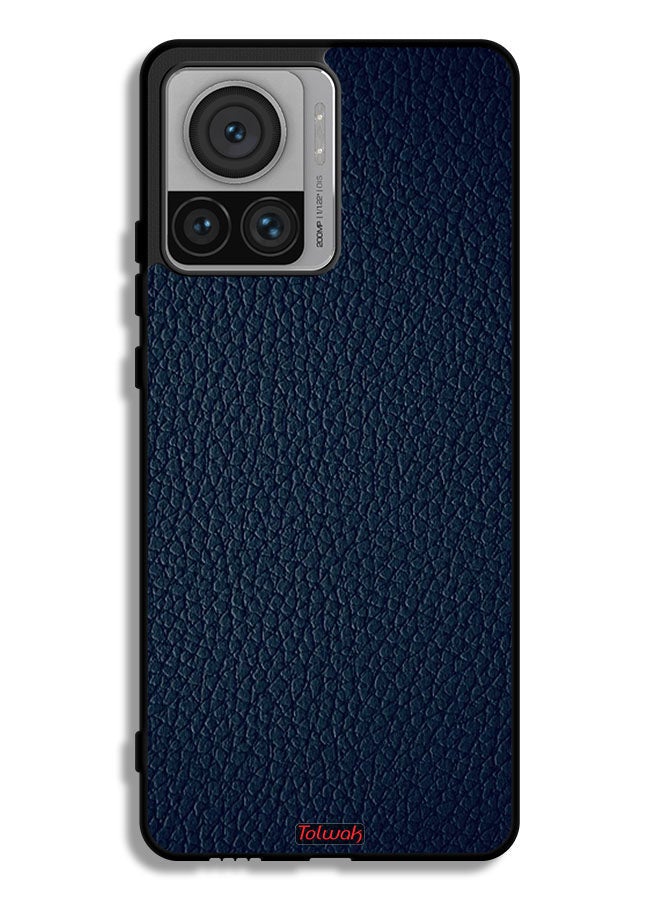 Tolwak Motorola Edge 30 Ultra Protective Case Cover Leather Pattern - Image 1