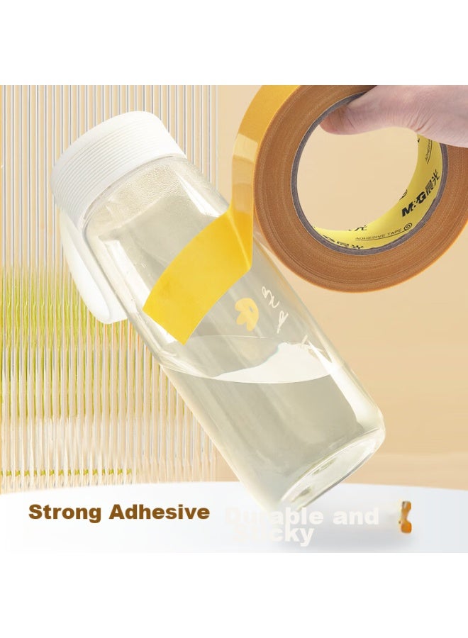 ام اند جي Chenguang (m&g) شريط لاصق سميك قماشي، 30mm*20m*280μm لفة واحدة، شريط لاصق مزدوج كبير لتثبيت السجاد وإطارات الأبواب، لاصق عالي قوي طويل الأمد سهل التمزق لا يترك علامات Ajd957ar - Image 5