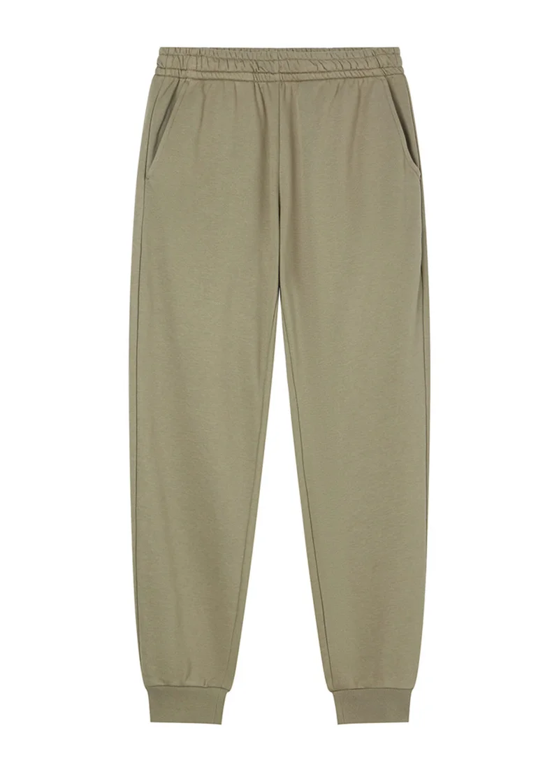 GIORDANO  Men’s Slim Taper French Terry Jogger with Elastic Waist for Men | Best Price UAE