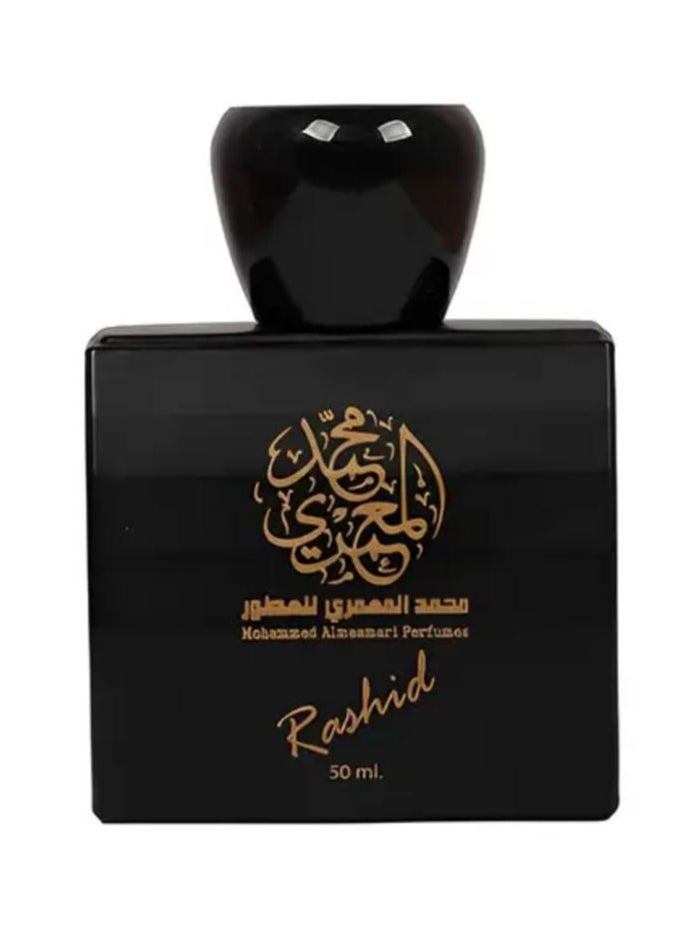 mohammed al maamari perfumes - rashid perfume its The magic of nature takes you on a journey between its fresh flowers mixed with a hint of orange blossom and patchouli to make your day calm Top : Tangerine and pear Heart : Rose and Peach Base: Patchouli and Musk, high stability for 48 hours, 50 ml - Image 1