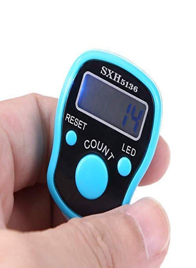 Sadvidhya New Led Counter 5 Digit Counting Finger Counter Tally with Time Display (Small 2 Pcs) - Image 4