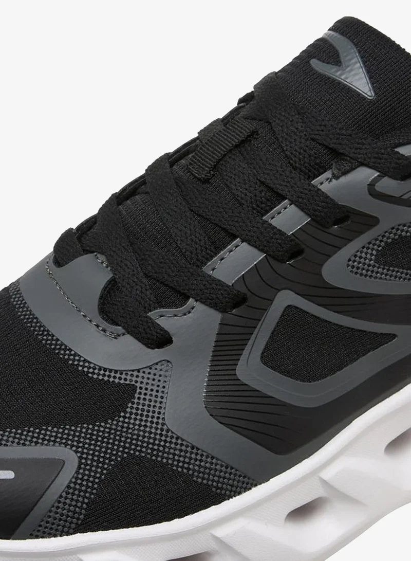 Dash BLACK Men Lace-Up Sports Shoes for Men | Best Price UAE