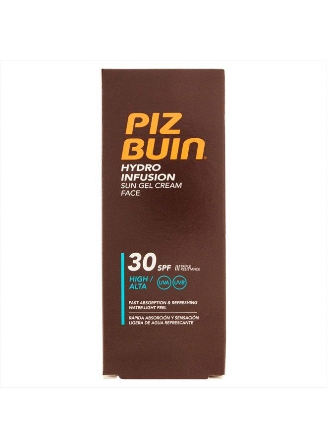 Piz Buin - Hydro Infusion Sun Gel Cream Face Spf30 150 Ml - Image 1