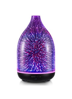 InnoGear Oil Diffuser 150Ml Handmade Glass Diffuser 3D Glass Essential Oil Diffuser Ultrasonic Aromatherapy Diffuser Cool Mist Humidifier With Timers Waterless Auto Shutoff  - Image 1