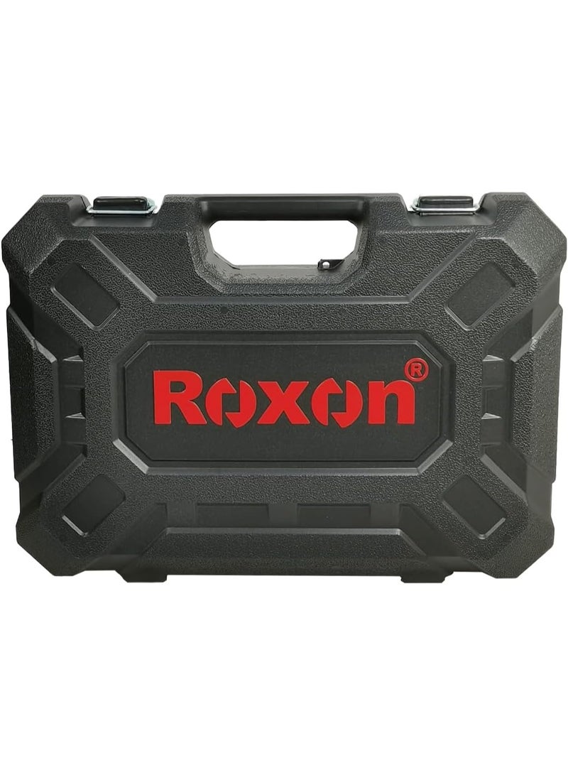 روكسون دريل هيلتي مثقاب مطرقي ROXON RX-800 – قوة 800 واط، سرعة 1300 دورة/د، بنظام SDS Plus - Image 5