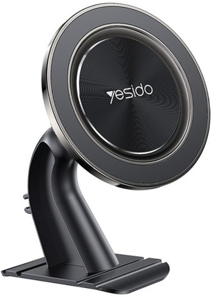 ELTRAZONE C201 Magnetic Phone Holder – 20 Powerful Magnets, Anti-Slip Design, and Easy Charging Port Access (Black) - Image 1